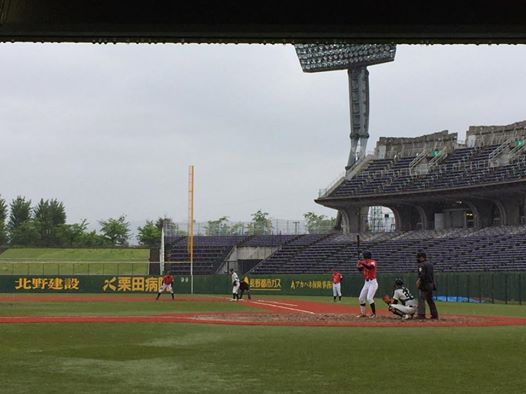 第89回都市対抗野球野球大会第一次予選長野県大会進出決定戦 リーグ戦 Vs千曲川硬式野球クラブ 佐久コスモ 000 0