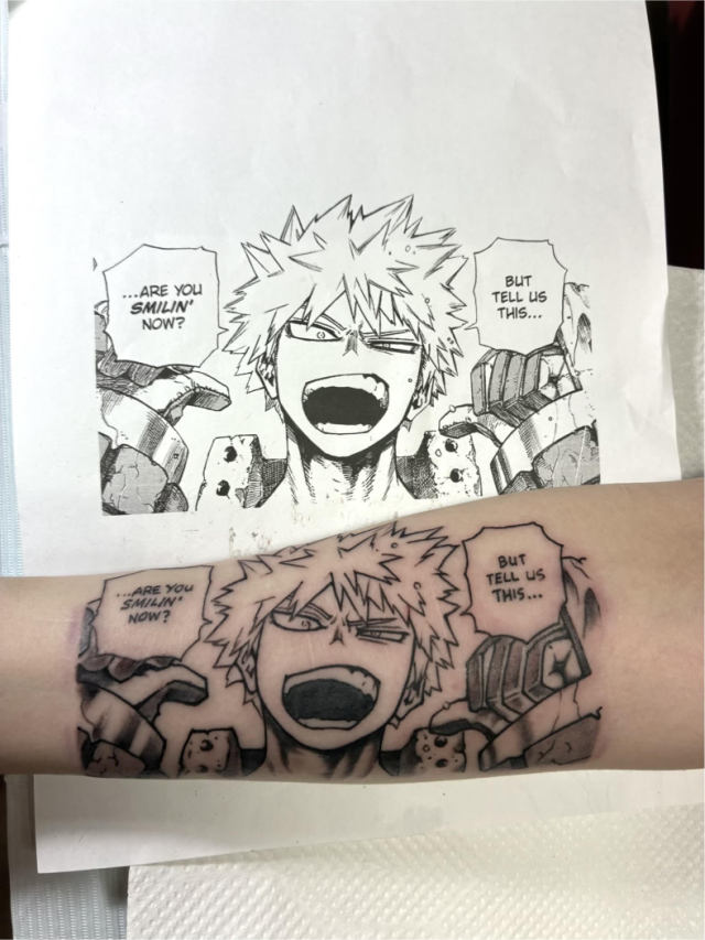 MANGA TATTOO
「僕のヒーローアカデミア」