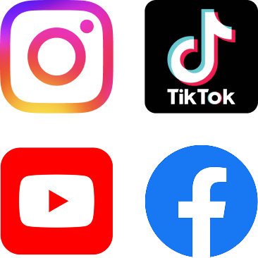 4つのSNSに対応、連動できます