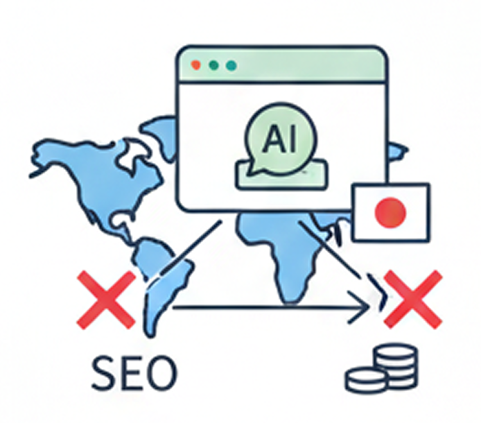 機械翻訳のイメージイラスト