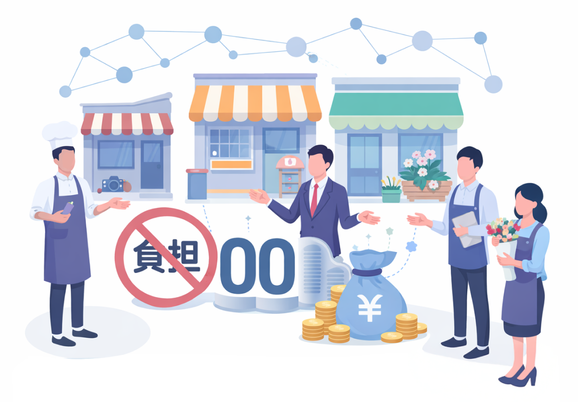 会員メリットが増えるイメージイラスト